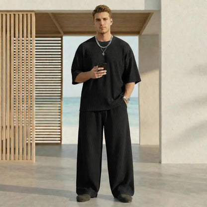 🔥Limited-time offer-Men's Modern Casual Pleated Tracksuit
