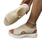 👡50% OFF NOW ! 💐 Women's Breathable Knit Platform Sandals – Air-permeable knit upper, cushioned sole & lightweight comfy summer footwear ✨