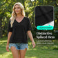 🏖️Summer Cool Deal: ONLY ￡16.99!💃Women's Half Sleeve V-Neck Top with Patchwork Hem