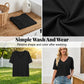 🏖️Summer Cool Deal: ONLY ￡16.99!💃Women's Half Sleeve V-Neck Top with Patchwork Hem