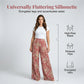 🏆LAST DAY SALE 50% OFF🔥Women's Floral Print Wide-Leg Palazzo Pants