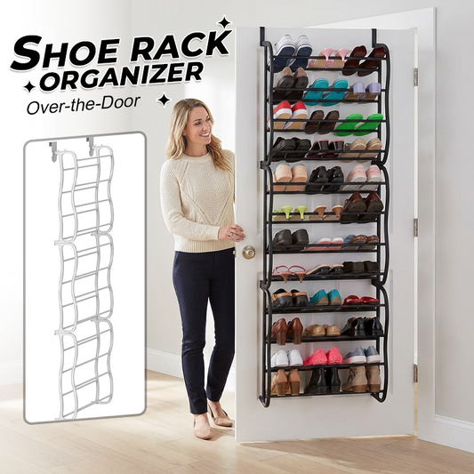 🏆LAST DAY SALE 50% OFF🔥Over-the-Door Shoe Rack Organizer