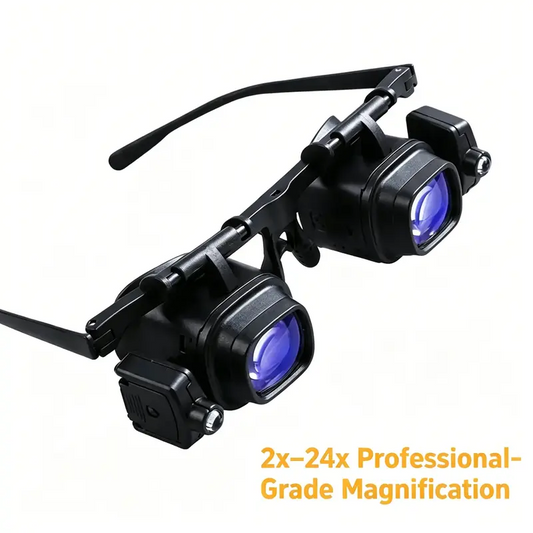🎁2026 New Arrivals 50% OFF💥Still Squinting at Small Print? This Rechargeable LED Magnifier Frees Your Hands. Half Price Today