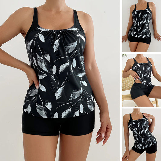 🏆LAST DAY SALE 50% OFF🔥Women's Printed Two-Piece Swimsuit