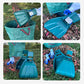 Large Leaf Scoop Hand Rake for Garden Cleanup