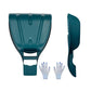 Large Leaf Scoop Hand Rake for Garden Cleanup