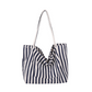 👜 50% OFF NOW! 🏖️ Classic Vertical Stripe Beach & Shopping Tote – Lightweight & spacious – Machine washable, perfect for groceries, pool or weekend trips 🛍️