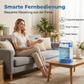 Mini air conditioner fan with remote control