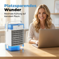Mini air conditioner fan with remote control