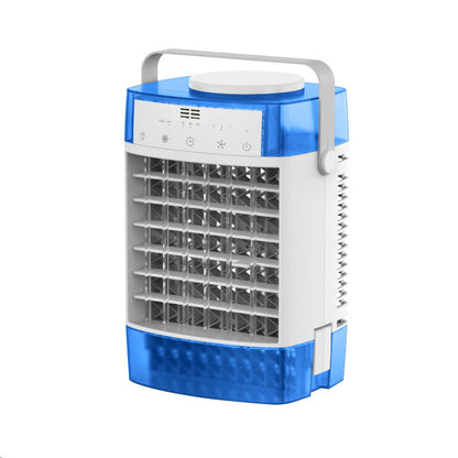 Mini air conditioner fan with remote control