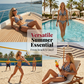 🌸 50% OFF NOW! 🌸Women's Checkerboard Print Halter Bikini Set