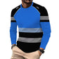 🎁2026 New Arrivals 50% OFF💥Men's Printed Round-neck Long-sleeve Shirt🏃‍♂️