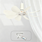 🏆LAST DAY SALE 50% OFF🔥Portable Mini Ceiling Fan with Hanging Hook