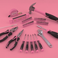 Pink General Household Hand Tool Kit