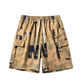 Men's Casual Graphic Print Drawstring Shorts