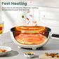 Multi-Function Ceramic Non-Stick Electric Frying Pan
