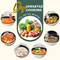 Multi-Function Ceramic Non-Stick Electric Frying Pan