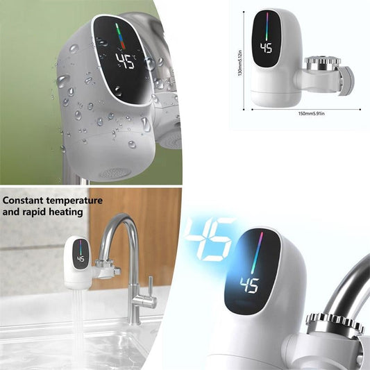 🚰✨ FLASH SALE 50% OFF! Instantaneous Sink Water Heater – 3400W, Digital Display, Easy Installation, Energy Saving, Perfect for Kitchen/Bathroom ✨