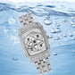 ⌚ LIMITED-TIME 50% OFF! ✨ Women's Rhinestone Wristwatch – Bling, Quartz, Tonneau Case 💎