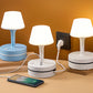 💡🔌 Bedside Lamp with USB & AC Outlets – 50% OFF! 3/4 AC, 2 USB, 1 Type-C – charge devices while you sleep. ⭐🏠