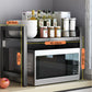 🏆LAST DAY SALE 50% OFF🔥Expandable Microwave Oven Rack with Hooks