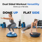 📢📢50% OFF !! ⏰Half Balance Ball Trainer with Resistance Band