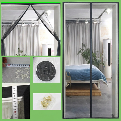 🏆LAST DAY SALE 50% OFF🔥Magnetic Screen Door with Full Frame Velcro