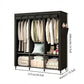 ⏳🔥LIMITED-TIME 50% OFF! ⏰Easy-to-assemble wardrobe made of non-woven fabric