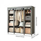 ⏳🔥LIMITED-TIME 50% OFF! ⏰Easy-to-assemble wardrobe made of non-woven fabric