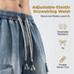 📢📢50% OFF !! ⏰Men‘s High Street Loose Denim Shorts