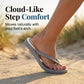 🩴 LIMITED-TIME 50% OFF! ✨ Unisex Non-Slip Flip Flops – Orthopedic, Textured Footbed, Cloud-Like Comfort ☀️