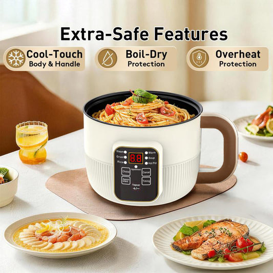 🏆LAST DAY SALE 50% OFF🔥Multi-functional Smart Electric Pot
