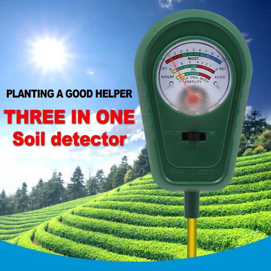 🏆LAST DAY SALE 50% OFF🔥3-in-1 Soil Detector with Pointer Display
