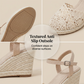 🏆LAST DAY SALE 50% OFF🔥Women's Wedge Sandals Breathable Straw Woven Shoes