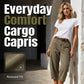 📢📢50% OFF !! ⏰Relaxed Casual Cargo Capris