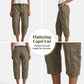 📢📢50% OFF !! ⏰Relaxed Casual Cargo Capris