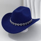 ✨ 50% OFF NOW! 🤠 Women's Rhinestone Heart Cowboy Hat – Sparkling French Jazz Fedora & Premium Structured Silhouette – Elegant, Glamorous & Festival Ready 🎪