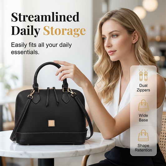 🎁New Arrival 50% OFF💥Ladies Classic Elegant Dome Satchel