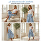 Women's Floral Print High-Waist Wide-Leg Pants