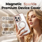 Electroplated Glitter Magnetic Phone Cover