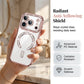 Electroplated Glitter Magnetic Phone Cover
