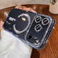 Electroplated Glitter Magnetic Phone Cover