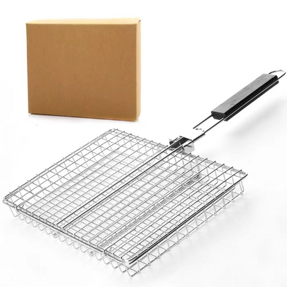 🏆LAST DAY SALE 50% OFF🔥Portable Foldable BBQ Grill Basket