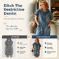 🏆LAST DAY SALE 50% OFF🔥Women's Casual Sleeveless Denim Hoodie Dress