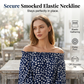 Women's Stylish Off-the-Shoulder Printed Top