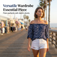 Women's Stylish Off-the-Shoulder Printed Top