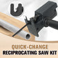 Quick-Change Reciprocating Saw Kit