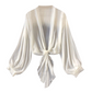 🌸 50% OFF NOW! 🌸Women's Lightweight Chiffon Tie-Front Cardigan
