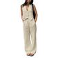 Women's Sleeveless Vest & Wide-Leg Pants Set