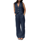 Women's Sleeveless Vest & Wide-Leg Pants Set